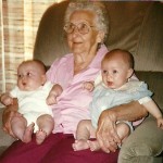 Chris Petersen, Grandma Hein, and Shai Royce