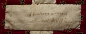 Abraham Lincoln signature