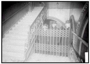 Iroquois Theater locked stairwell gates