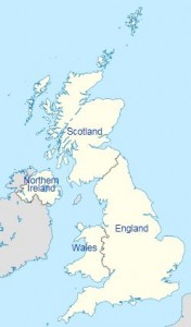 Countries of th United Kingdom