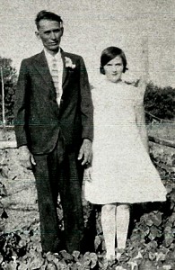 Grandpa & Grandma Byer as a young couple