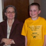 Grandma Schulenberg and Christopher