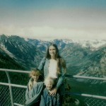 Caryn, Corrie, & Amy at Beartooth Pass abt 1980