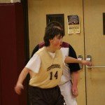 Josh guarding in basketball