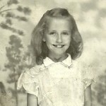 My mom - 8 years old