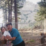 Dad and Michelle at Mt Rushmore