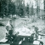 Picnic on the mountain - May 1960