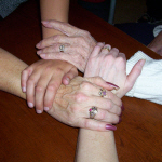 Four Generations of Hands