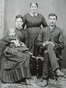 Lydia Spencer, and daughter Teressa's family