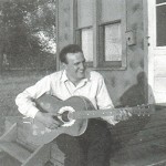 Uncle Bill playing the guitar