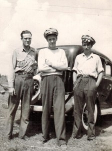Uncle Bill, Bob Croft, and Dad