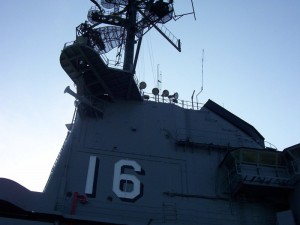 Top of the USS Lexington