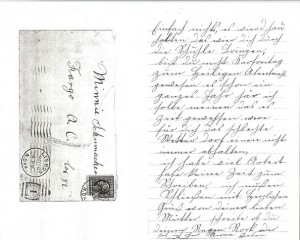 Letter from Henriette to Mina 2